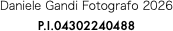 Daniele Gandi Fotografo 2026